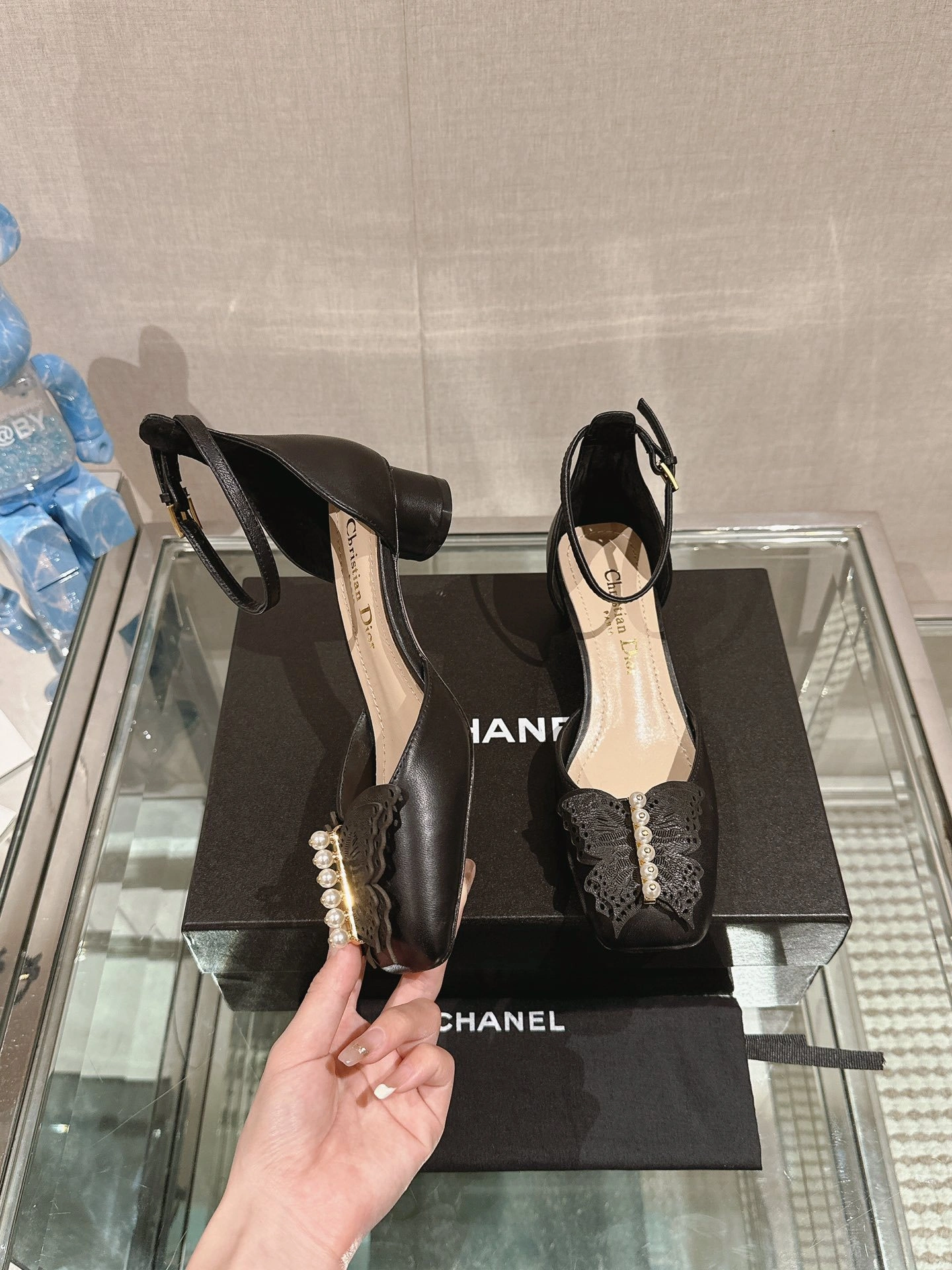 COCO-- 4ior KDB851VSO_S900 sheepskin Heel height：3.5CM item:D-X158G0383